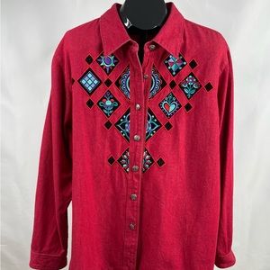 Vintage 90’s Bob Mackie Women’s Shirt